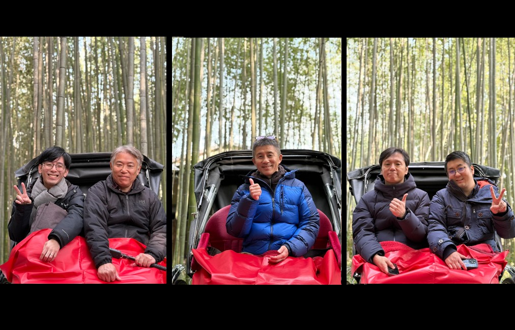 京都嵐山人力車